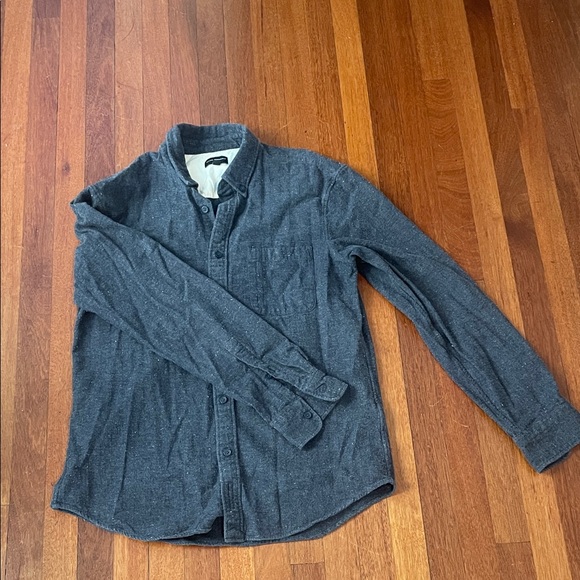 Club Monaco Charcoal Slim Fit Shirt - Picture 1 of 2